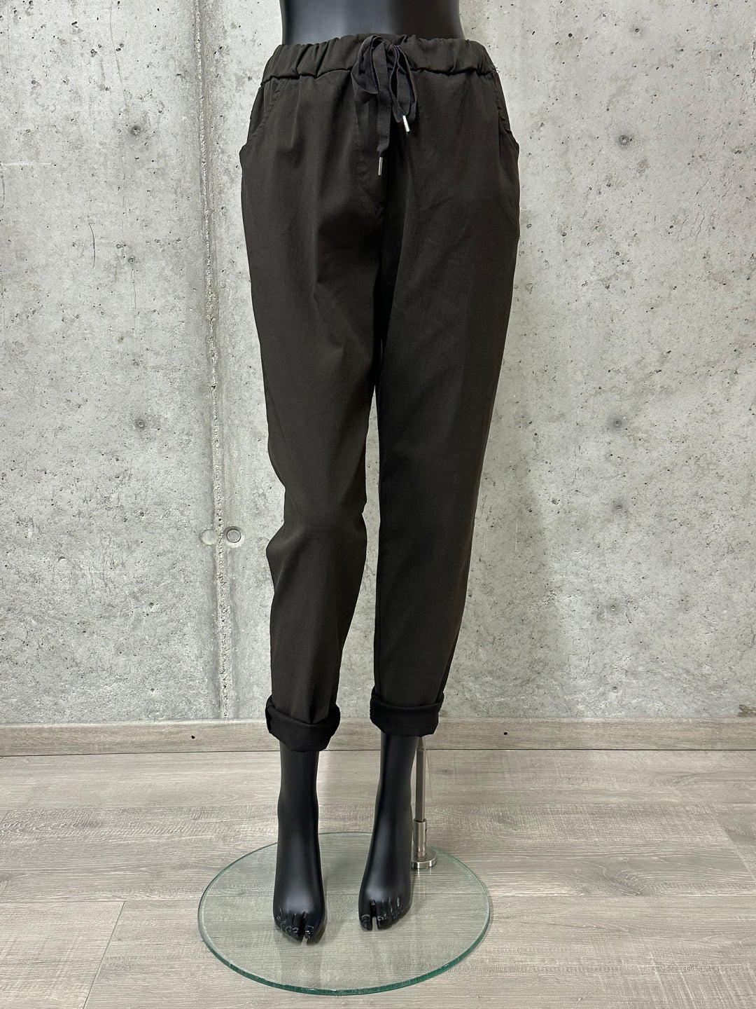 Pantalon/jogg "Nino" taille élastique (44/48) MADE IN ITALY