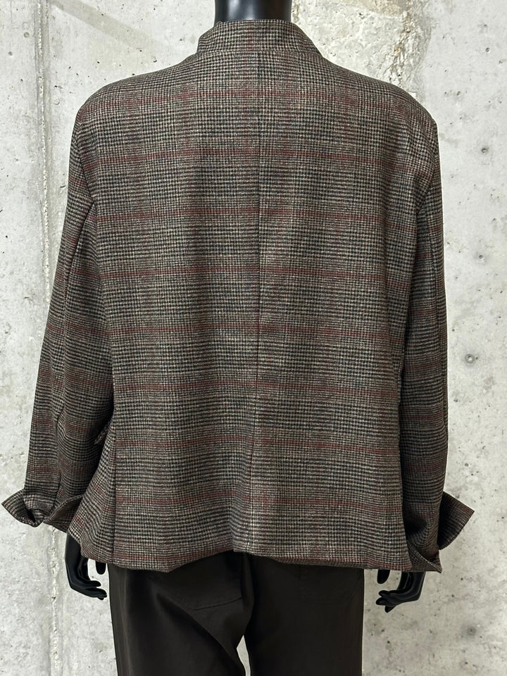 Veste blazer à carreaux "Amélia" (42/46) MADE IN ITALY