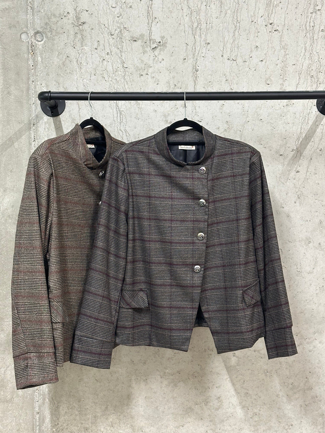Veste blazer à carreaux "Amélia" (42/46) MADE IN ITALY