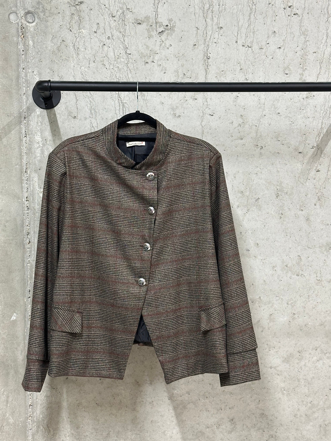 Veste blazer à carreaux "Amélia" (42/46) MADE IN ITALY