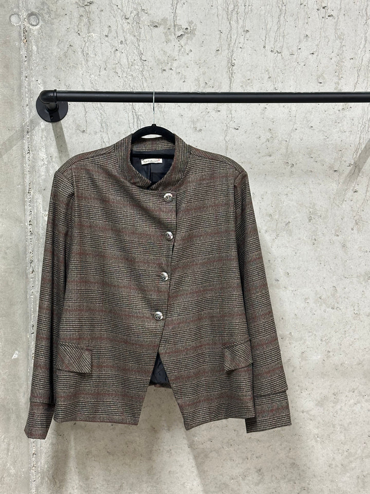 Veste blazer à carreaux "Amélia" (42/46) MADE IN ITALY