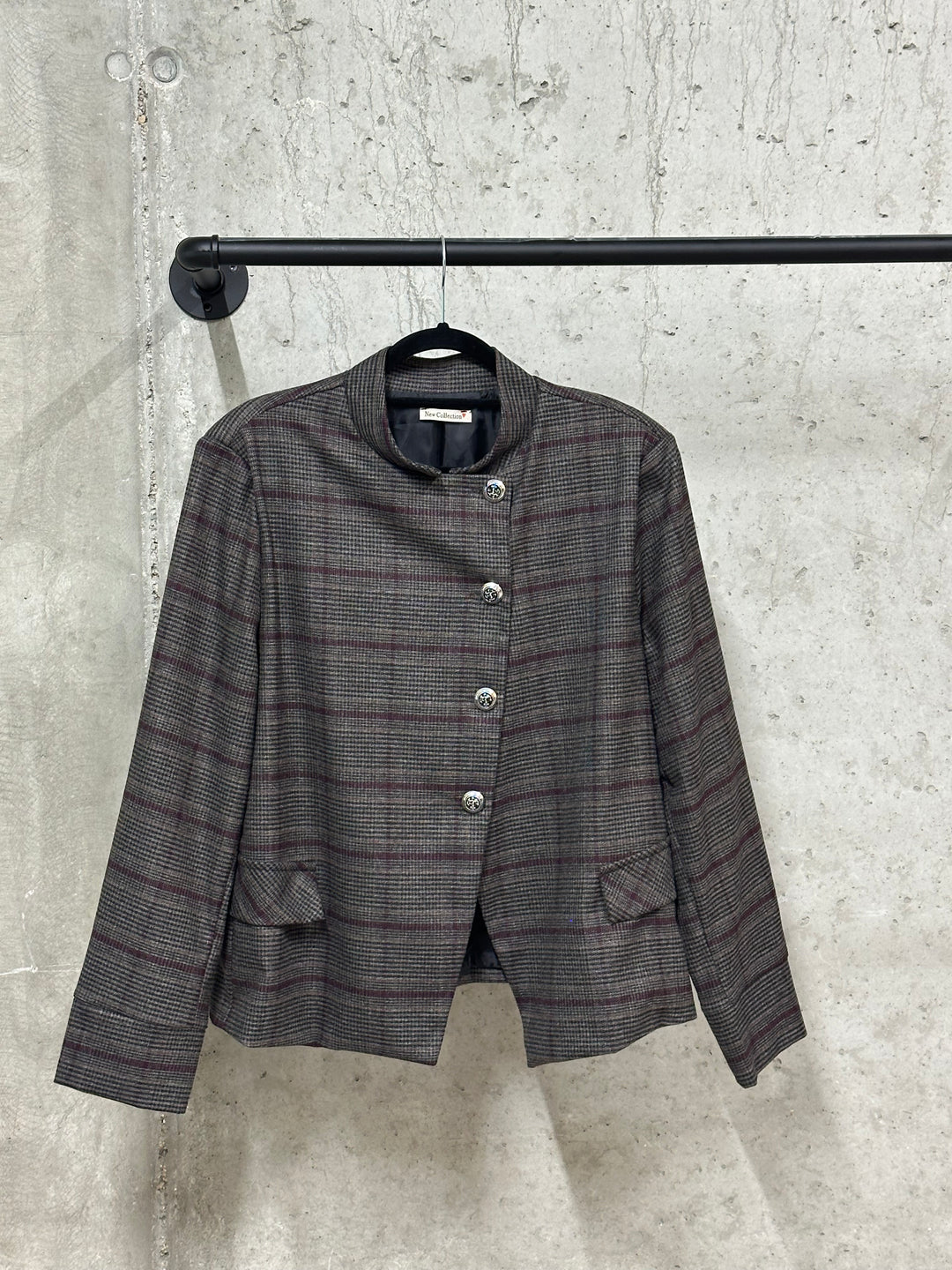 Veste blazer à carreaux "Amélia" (42/46) MADE IN ITALY