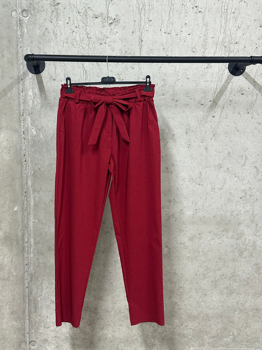 Pantalon/jogg "Marcus" taille élastique et noeud (42/46) MADE IN ITALY