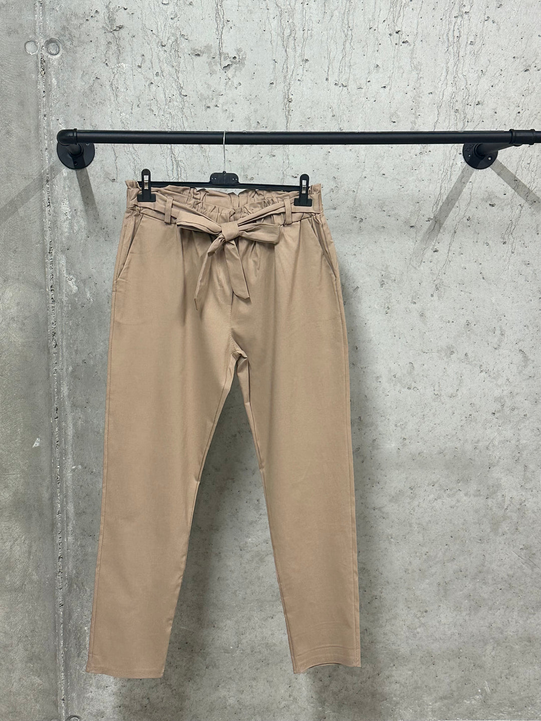 Pantalon/jogg "Marcus" taille élastique et noeud (42/46) MADE IN ITALY