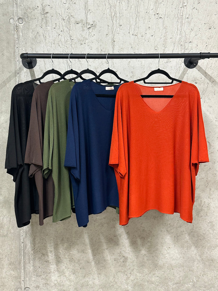 T-shirt ultra fluide "Alice" (42/48) MADE IN ITALY