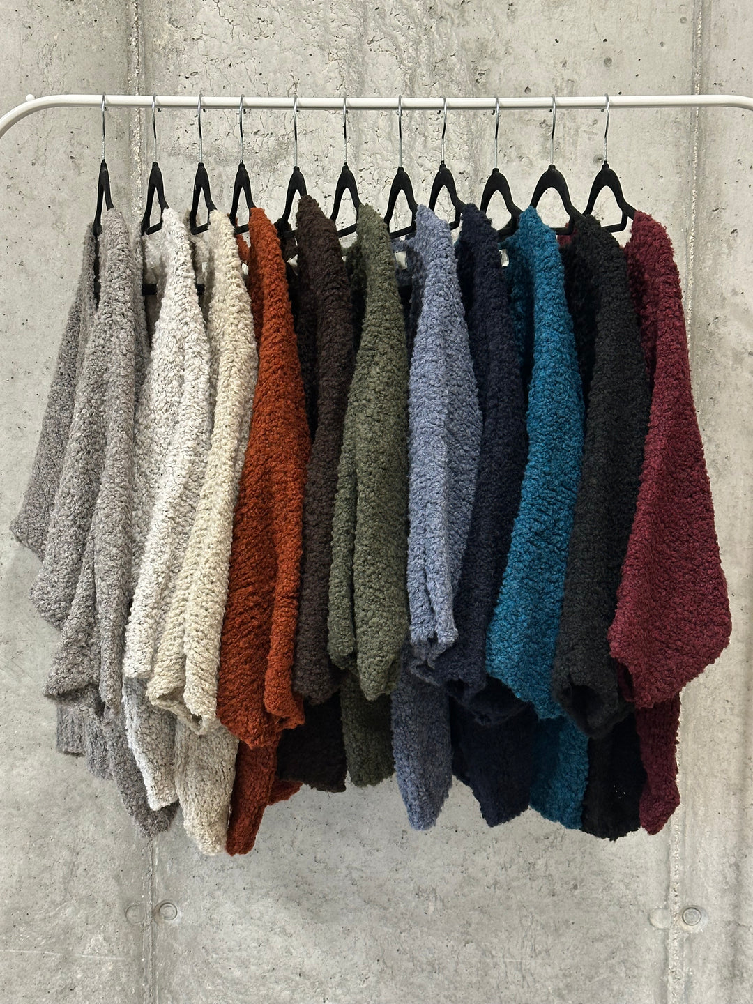 Oversize-Bouclé-Pullover (38/44) MADE IN 🇮🇹