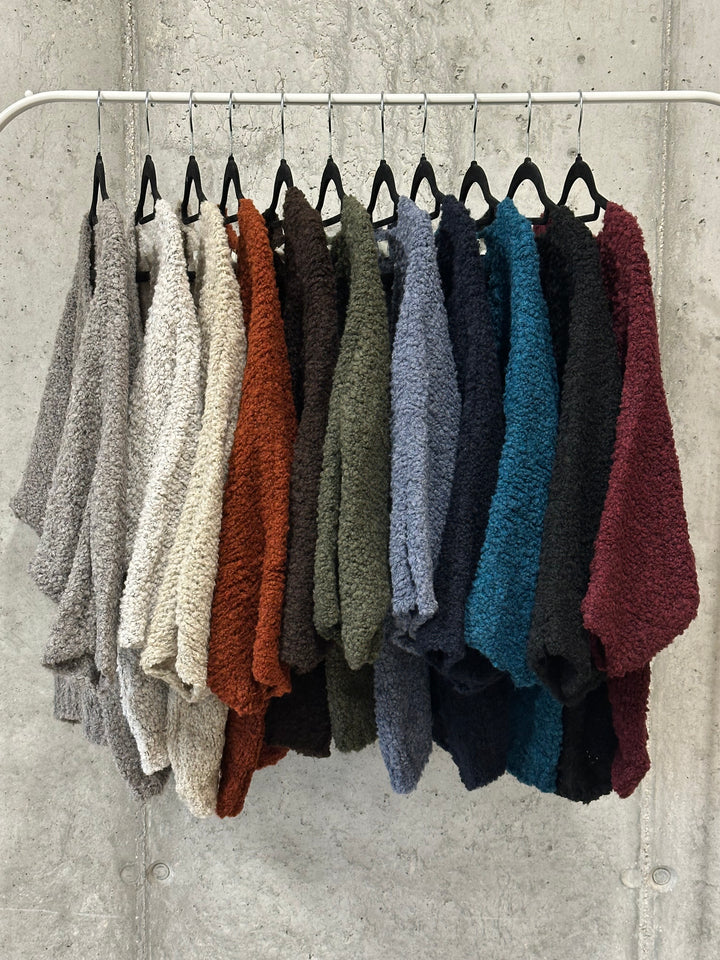 Oversize-Bouclé-Pullover (38/44) MADE IN 🇮🇹