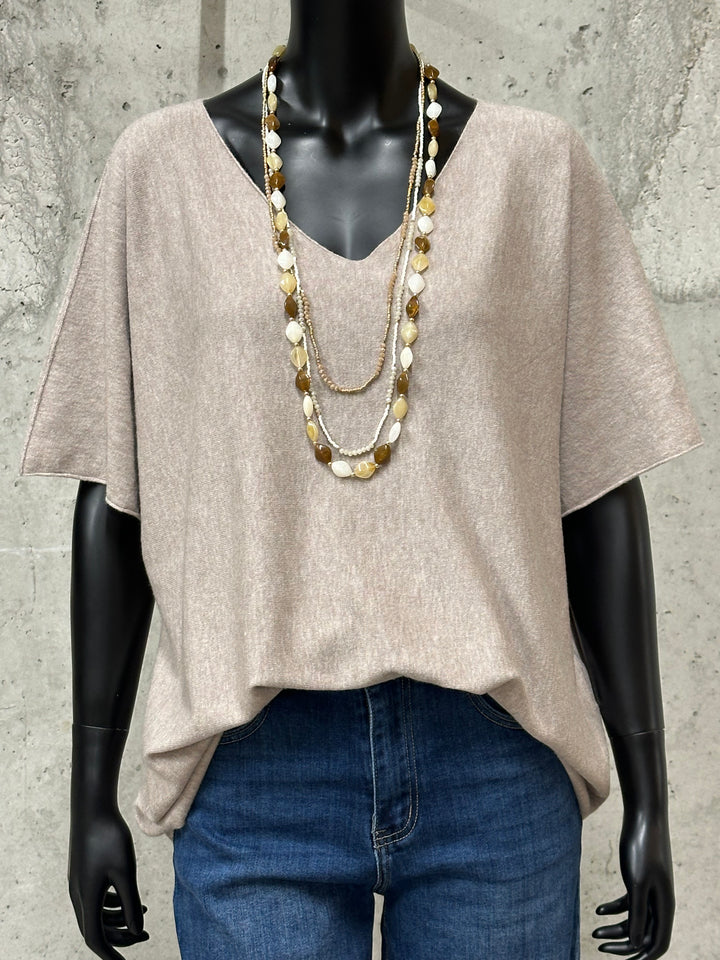Pull manches courtes "Adil" (40/46) MADE IN ITALY