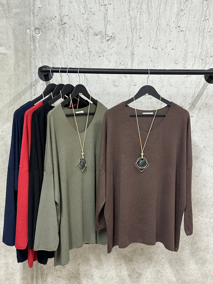 Pull collier "Emile" (44/48) MADE IN ITALY