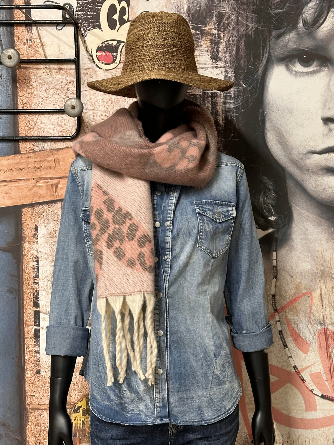 Wendeschal "Herzen & Leopard"