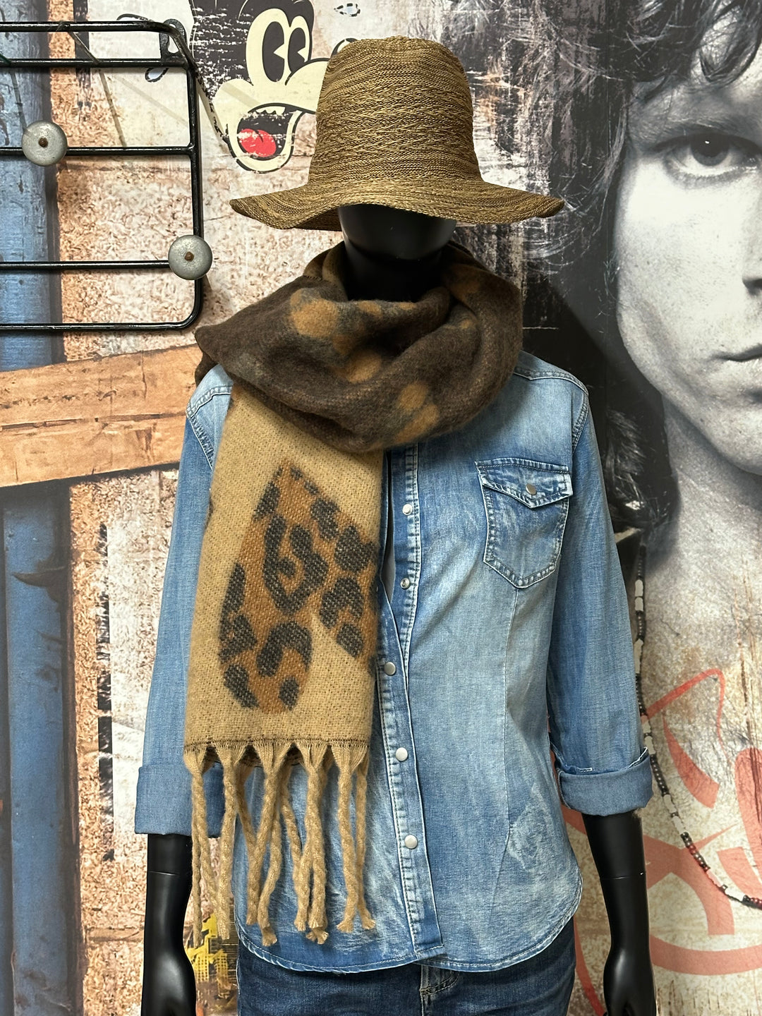 Wendeschal "Herzen & Leopard"