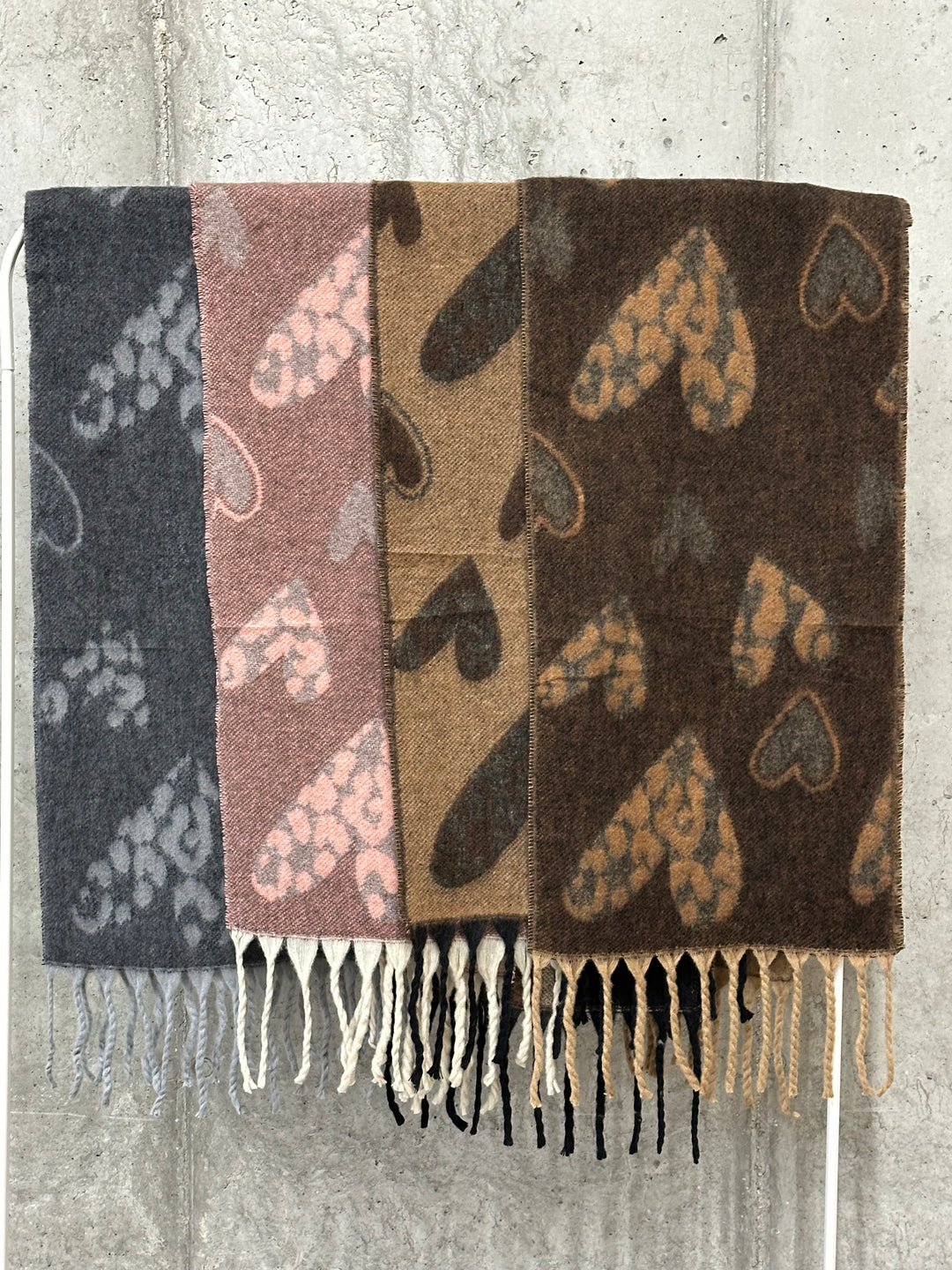 Wendeschal "Herzen & Leopard"