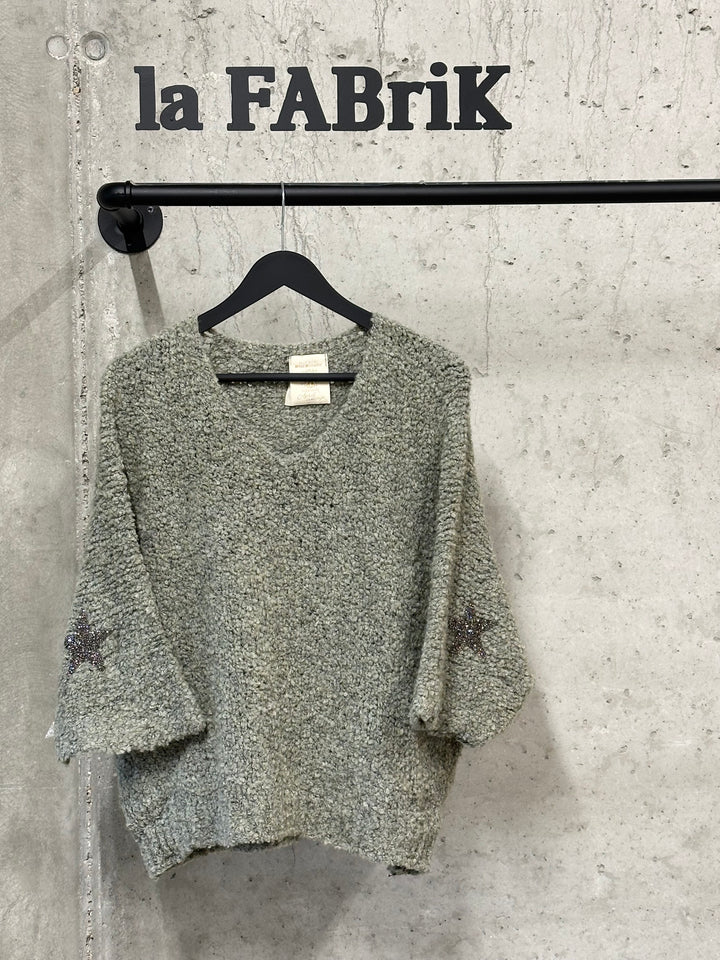 Pull bouclette "Odile" (38/44) MADE IN ITALY
