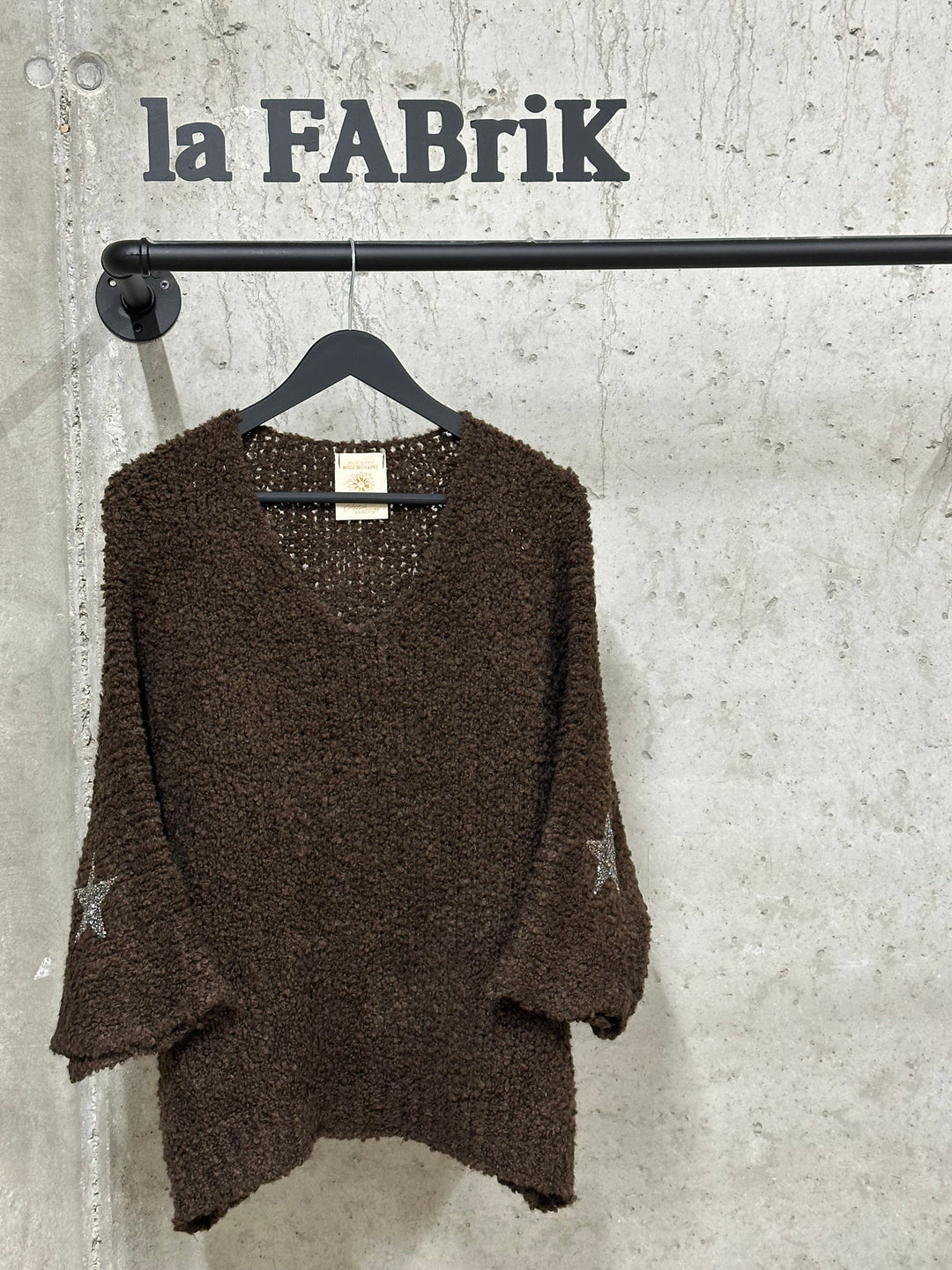 Pull bouclette "Odile" (38/44) MADE IN ITALY