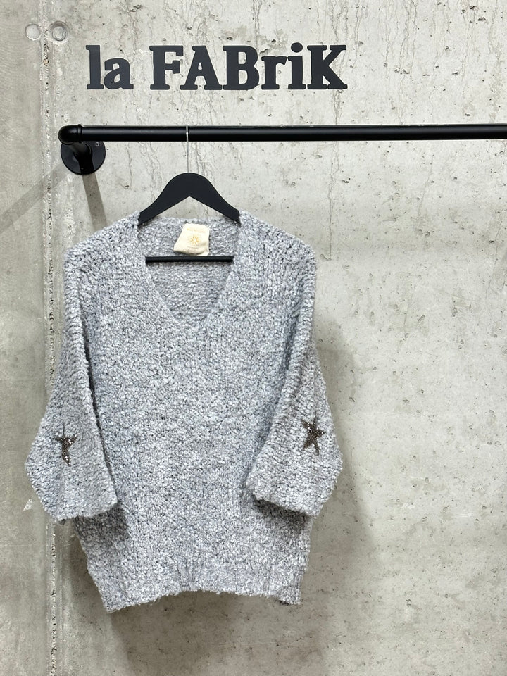 Pull bouclette "Odile" (38/44) MADE IN ITALY