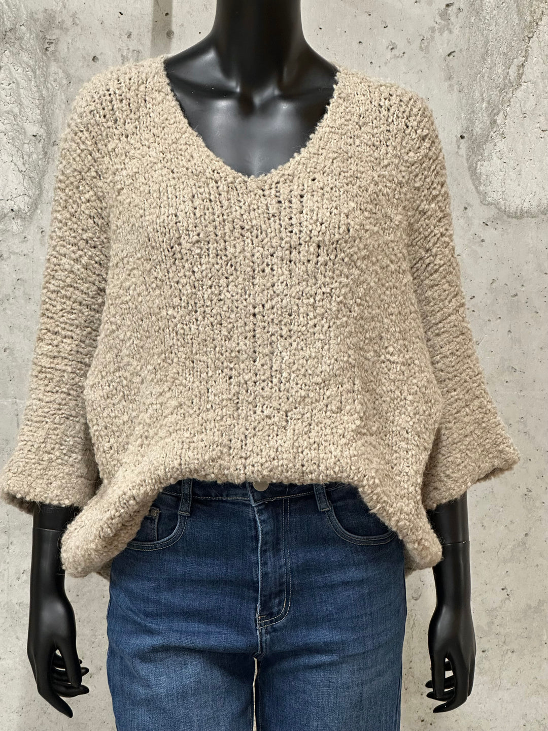 Pull bouclette "Odile" (38/44) MADE IN ITALY