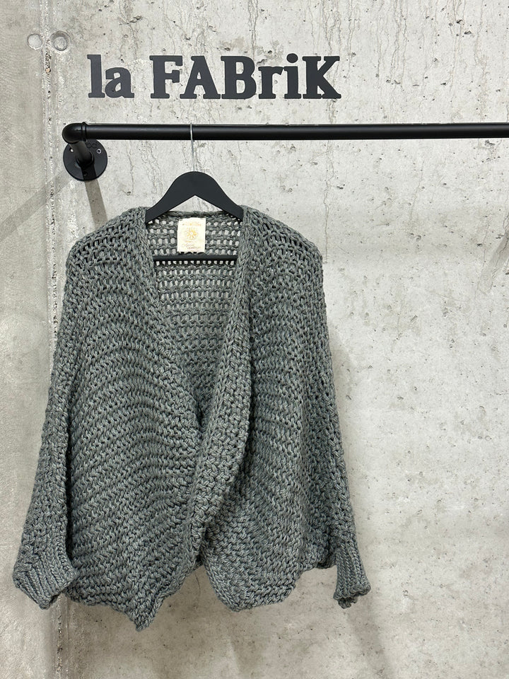 Pull /boléro croisé "Orianne" (38/48) MADE IN ITALY