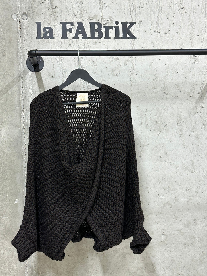 Pull /boléro croisé "Orianne" (38/48) MADE IN ITALY