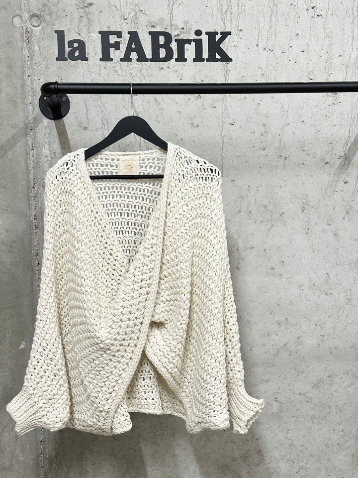 Pull /boléro croisé "Orianne" (38/48) MADE IN ITALY