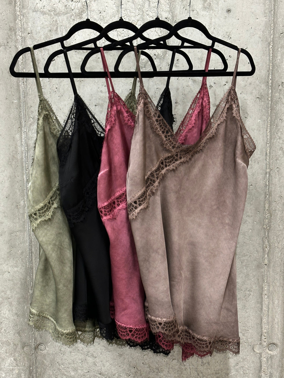 Asymmetrisches einfarbiges Caraco aus Seide & Viskose (42/46) MADE IN 🇮🇹