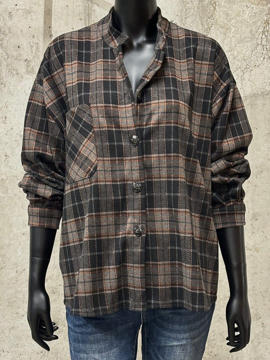 Surechemise à carreaux "lilo" (40/44) MADE IN ITALY