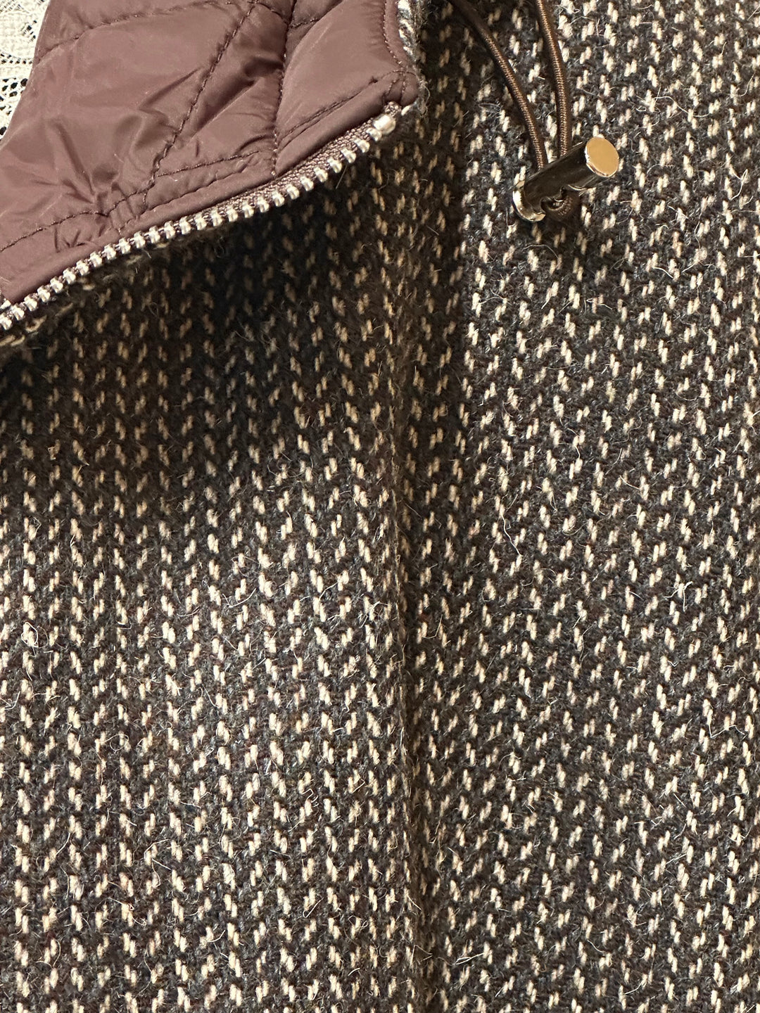 Gilet à capuche "Axel" motif chevron (40/44)