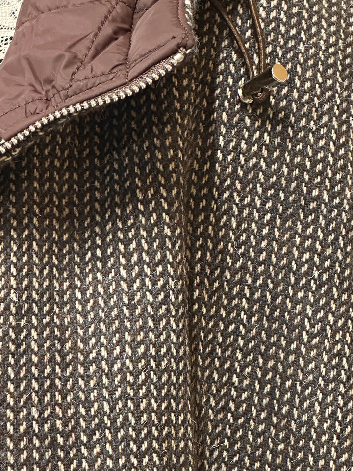 Gilet à capuche "Axel" motif chevron (40/44)