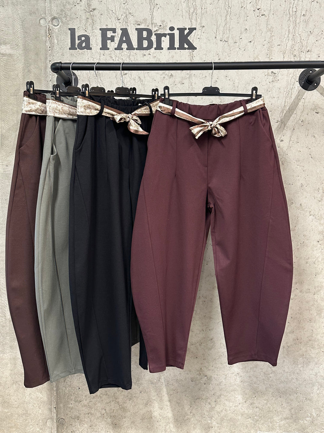 Pantalon ballon "Théodore" (40/44) MADE IN ITALY