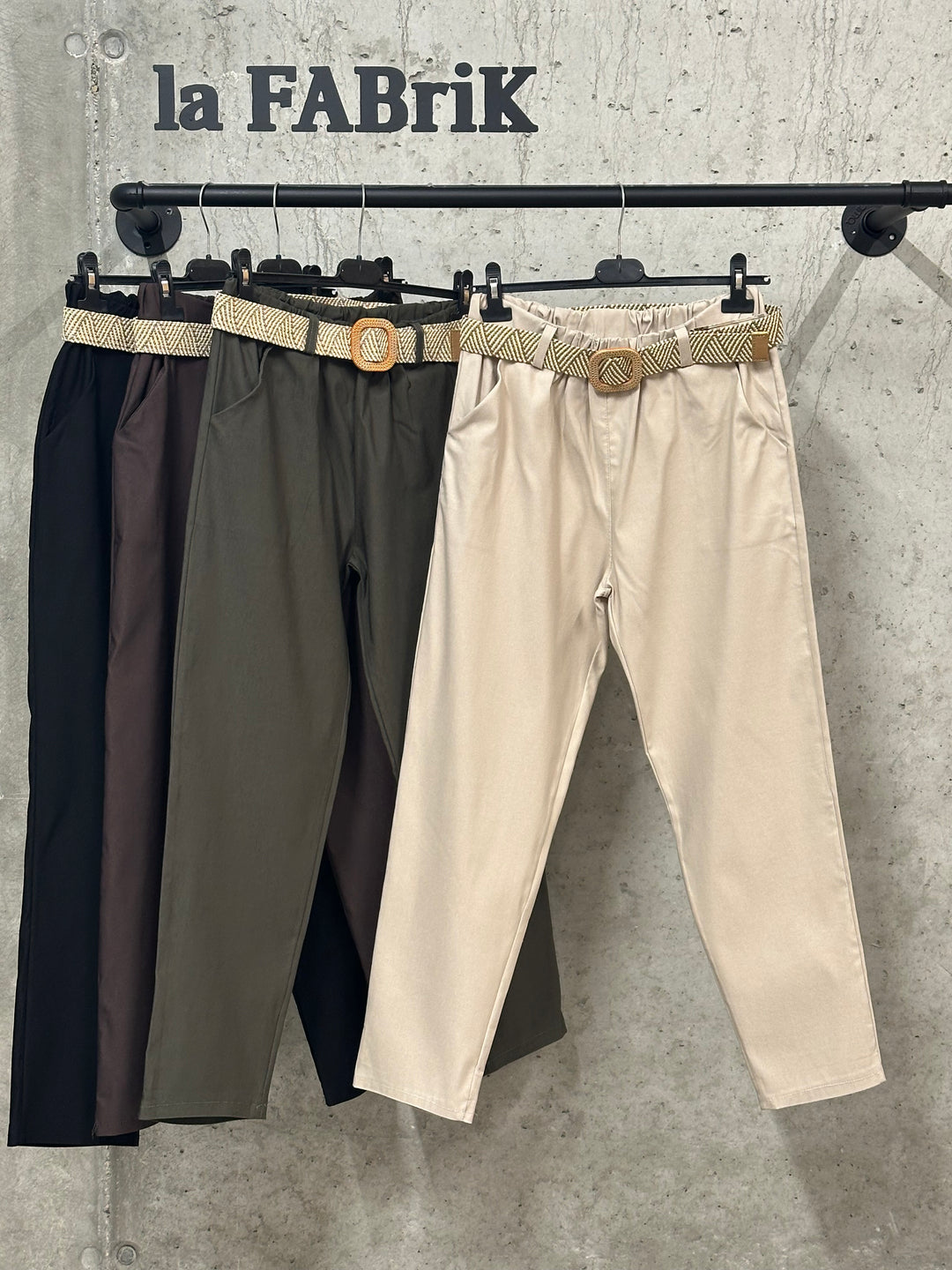 Pantalon stretch "Zora" 38/42 MADE IN ITALY