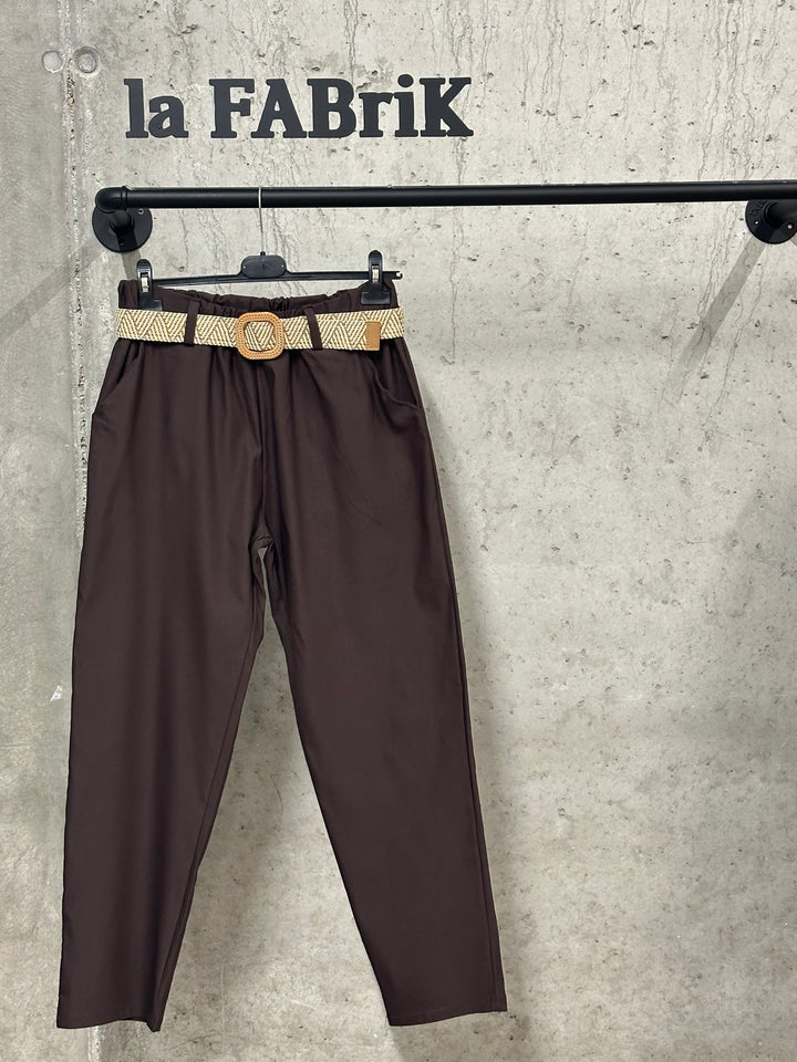 Pantalon stretch "Zora" 38/42 MADE IN ITALY