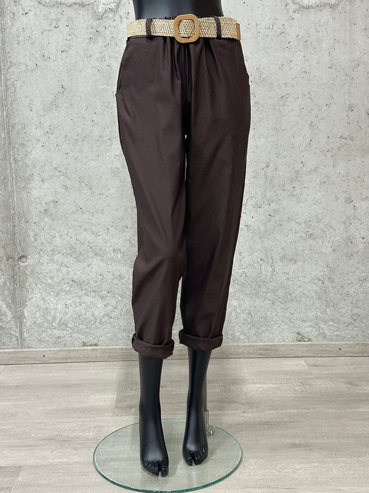 Pantalon stretch "Zora" 38/42 MADE IN ITALY