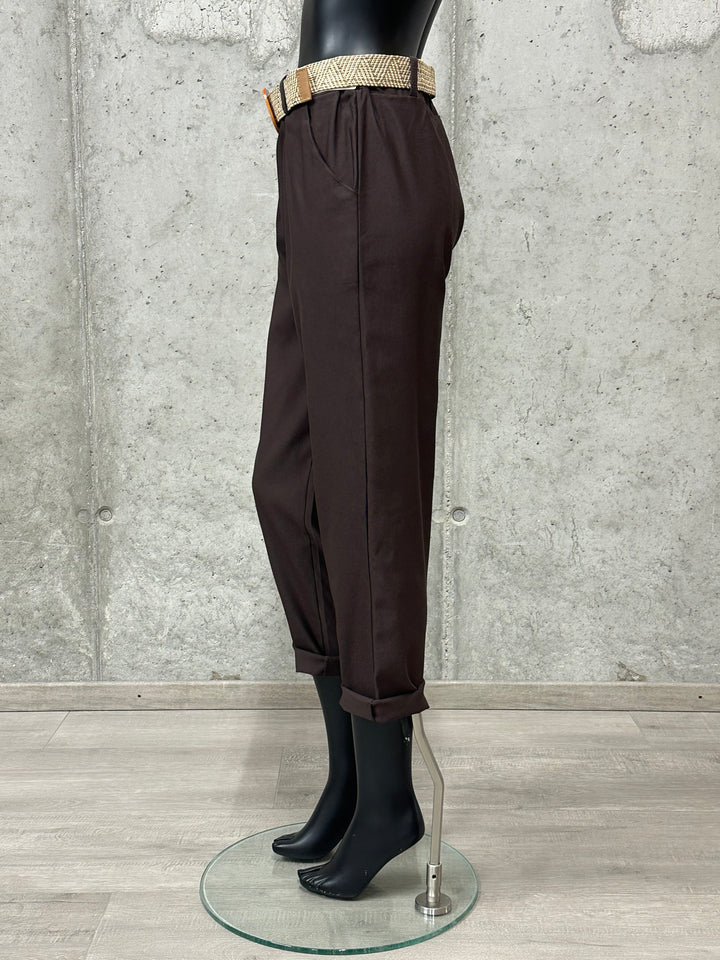 Pantalon stretch "Zora" 38/42 MADE IN ITALY
