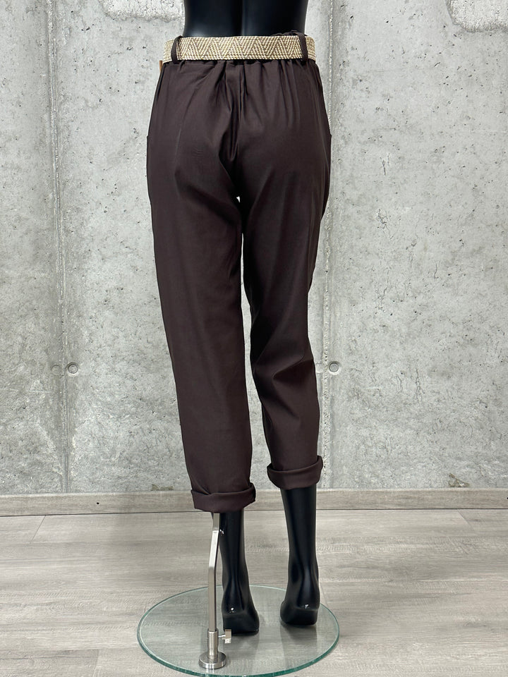 Pantalon stretch "Zora" 38/42 MADE IN ITALY