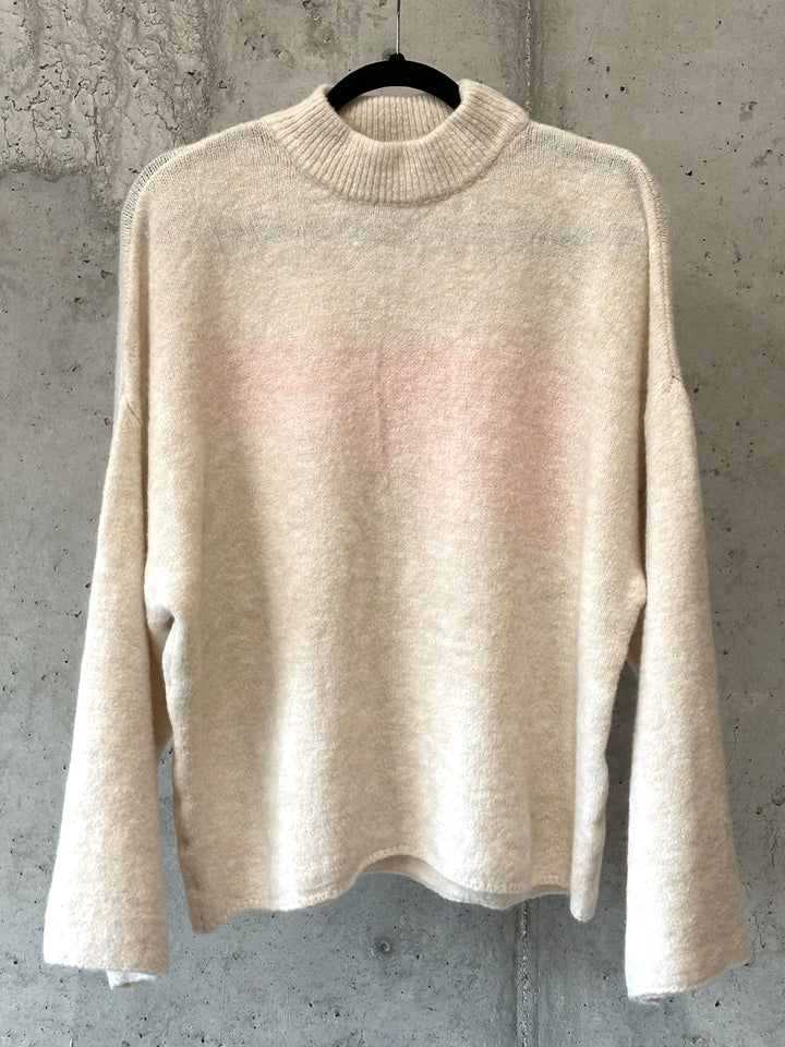 Strickpullover "Love" Stehkragen (38/42) MADE IN 🇮🇹