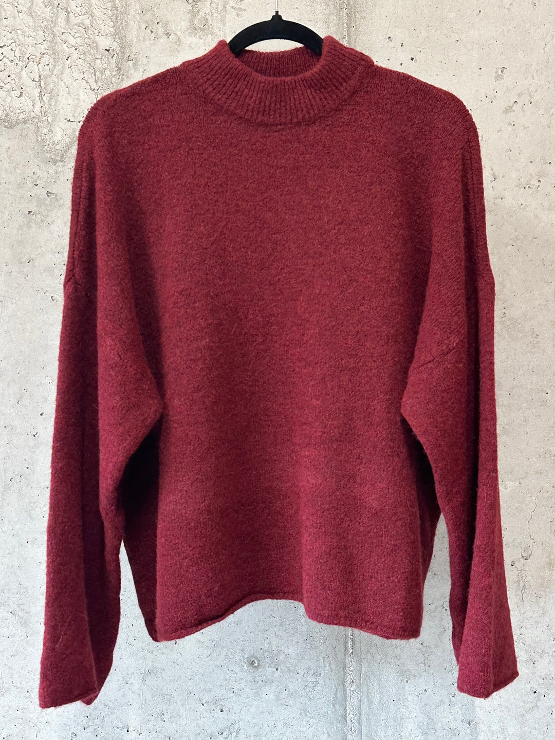 Strickpullover "Love" Stehkragen (38/42) MADE IN 🇮🇹