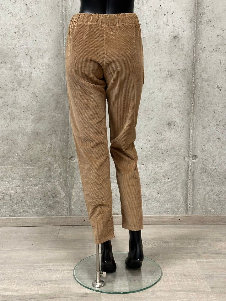 Pantalon/jogg en velours côtelé "Achille" 36/38 MADE IN ITALY