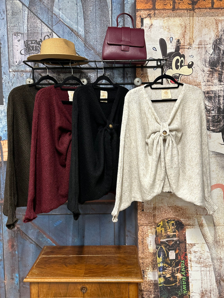 Pullover/Bolero 2 in 1 aus Strick (38/46) MADE IN 🇮🇹