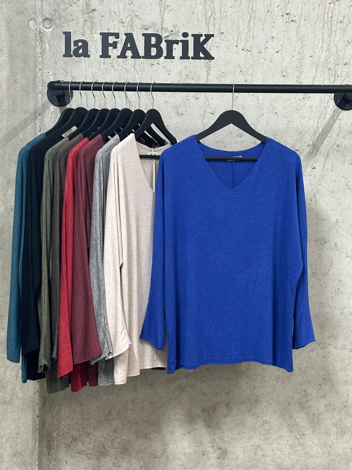 Pull uni &amp; oversize"Elara" (42/46) MADE IN ITALY