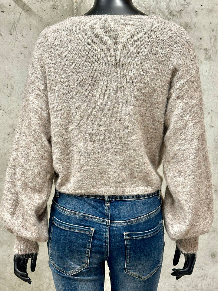 Pull cache-coeur "Mehdi" (38/42) MADE IN ITALY