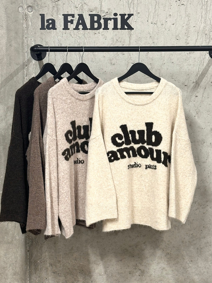 Pull club amour "Alexis" (40/44) MADE IN ITALY