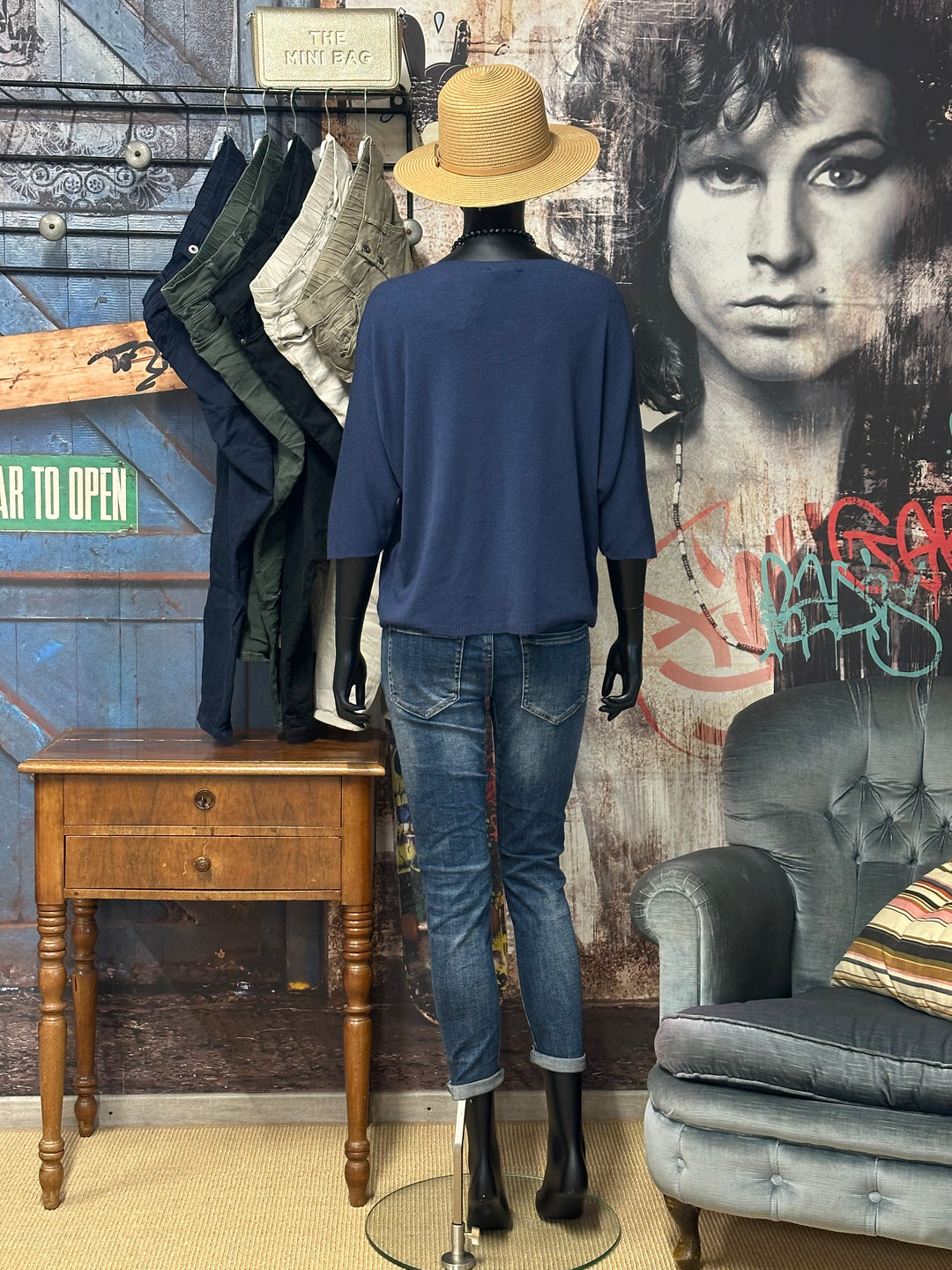 Stretch-Jeans mit elastischem Bund ( XS ➡️ XL)