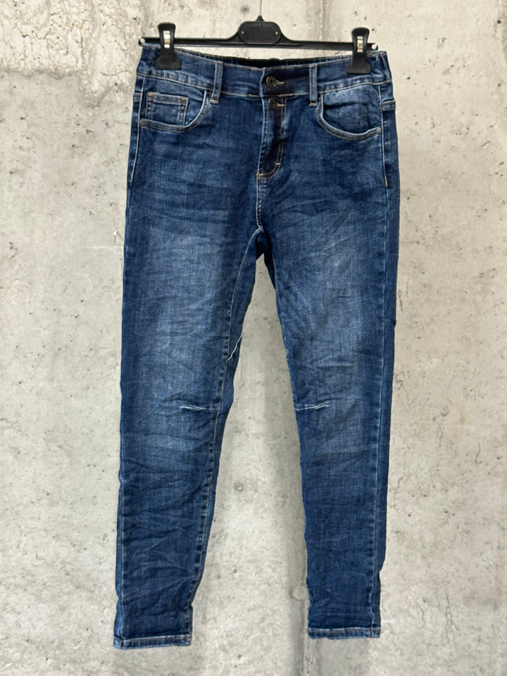 Stretch-Jeans mit elastischem Bund ( XS ➡️ XL)