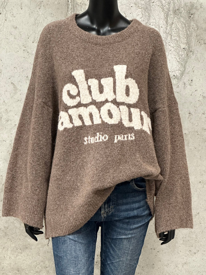 Pull club amour "Alexis" (40/44) MADE IN ITALY