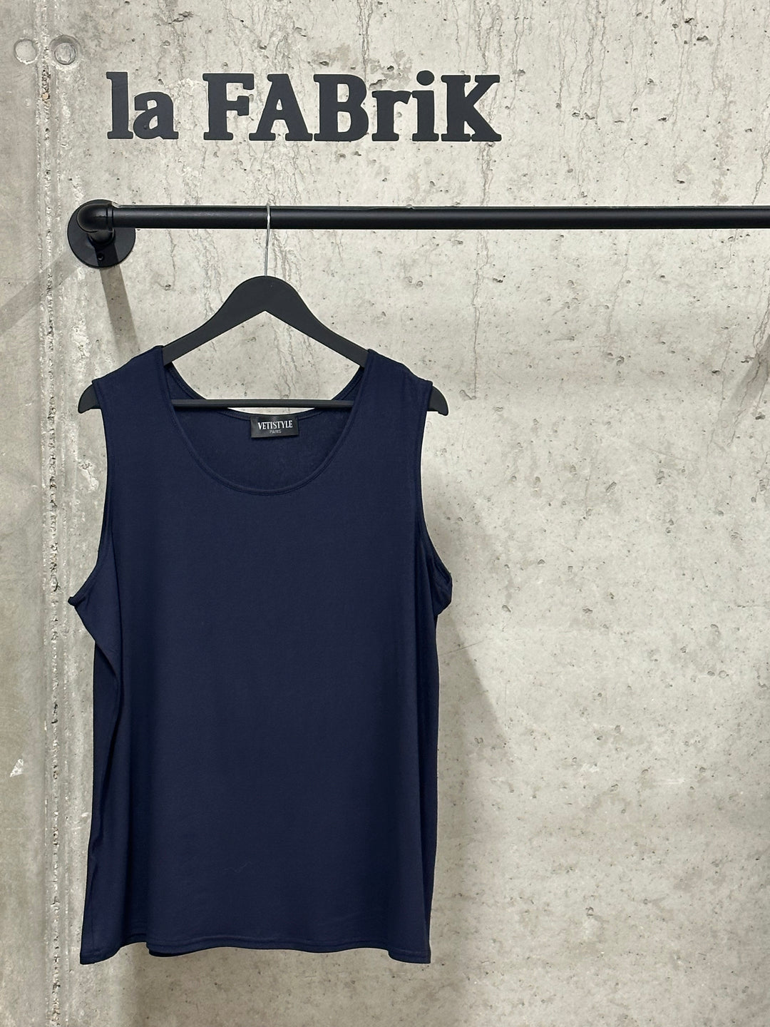 Top uni &amp; fluide "Anaïs" (42/46) MADE IN FRANCE