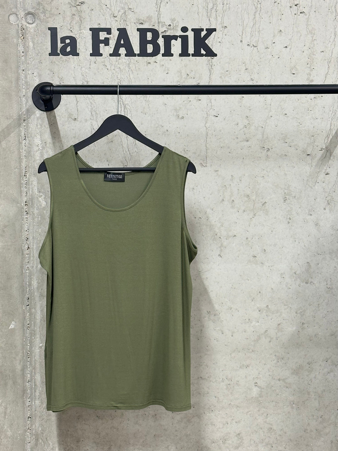 Top uni &amp; fluide "Anaïs" (42/46) MADE IN FRANCE