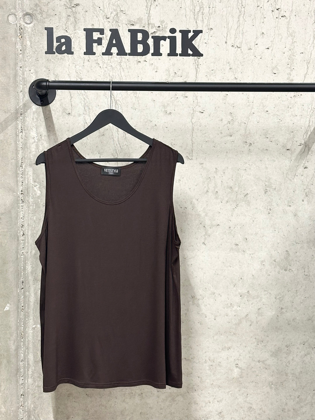 Top uni &amp; fluide "Anaïs" (42/46) MADE IN FRANCE
