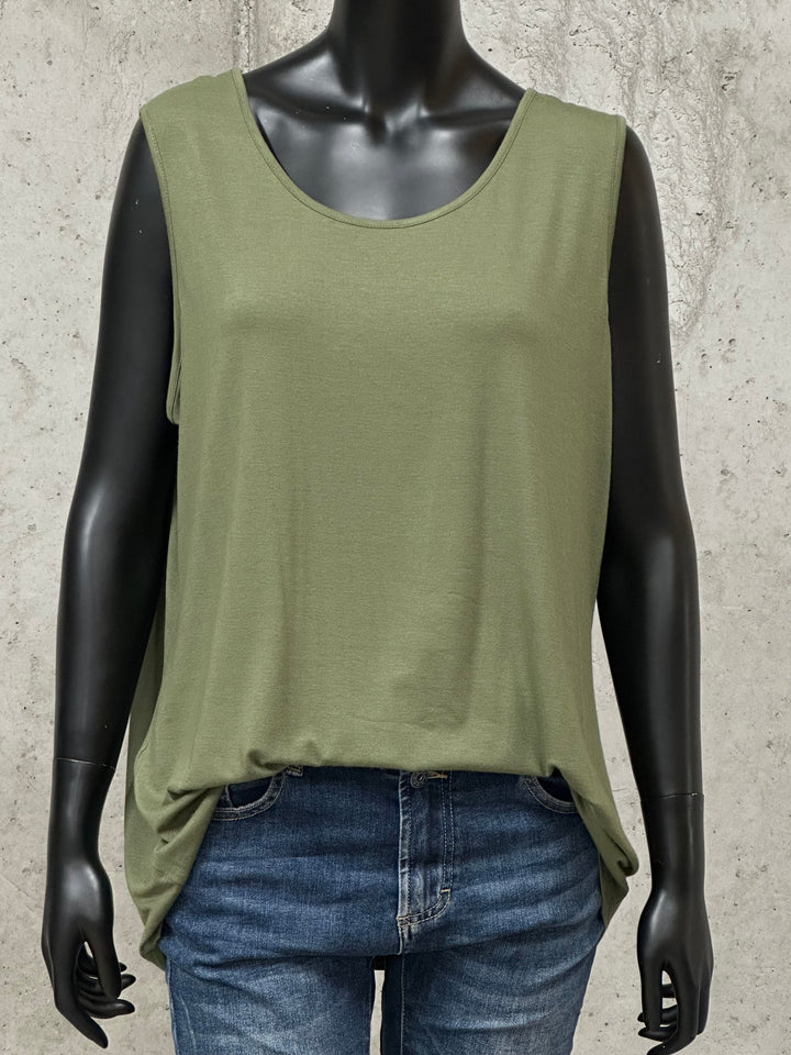Top uni &amp; fluide "Anaïs" (42/46) MADE IN FRANCE