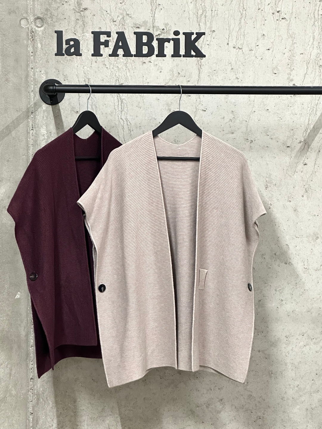 Gilet en maille "Maria" (38/42) MADE IN ITALY