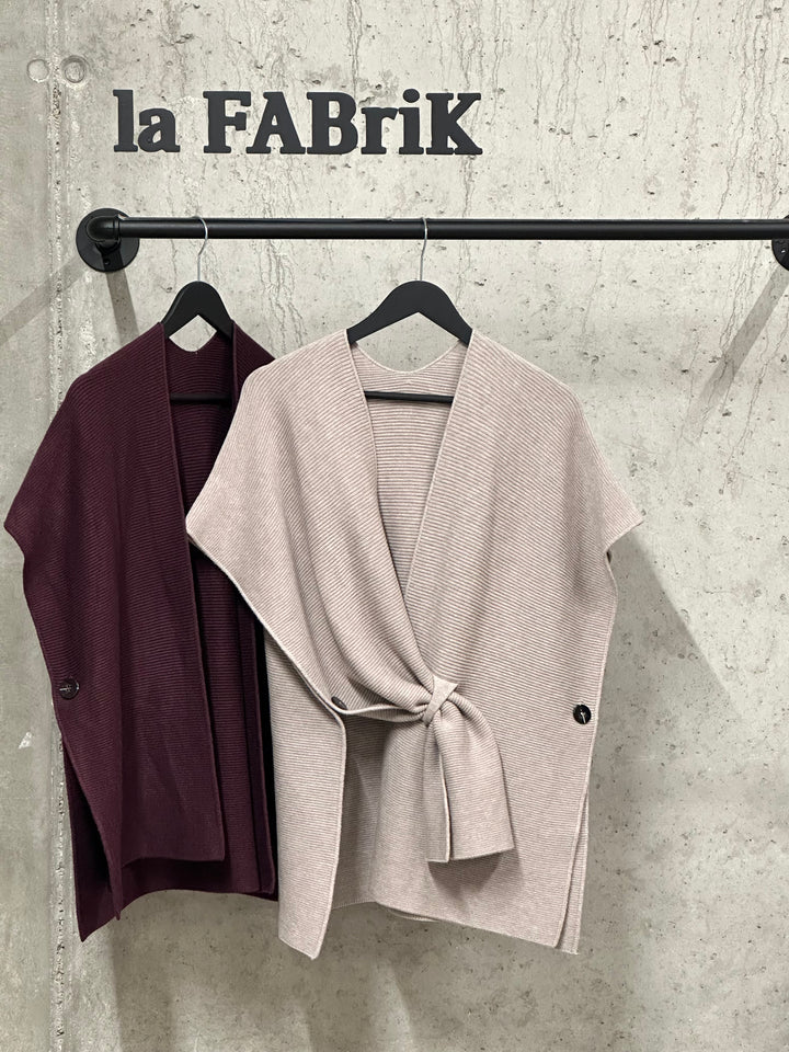 Gilet en maille "Maria" (38/42) MADE IN ITALY