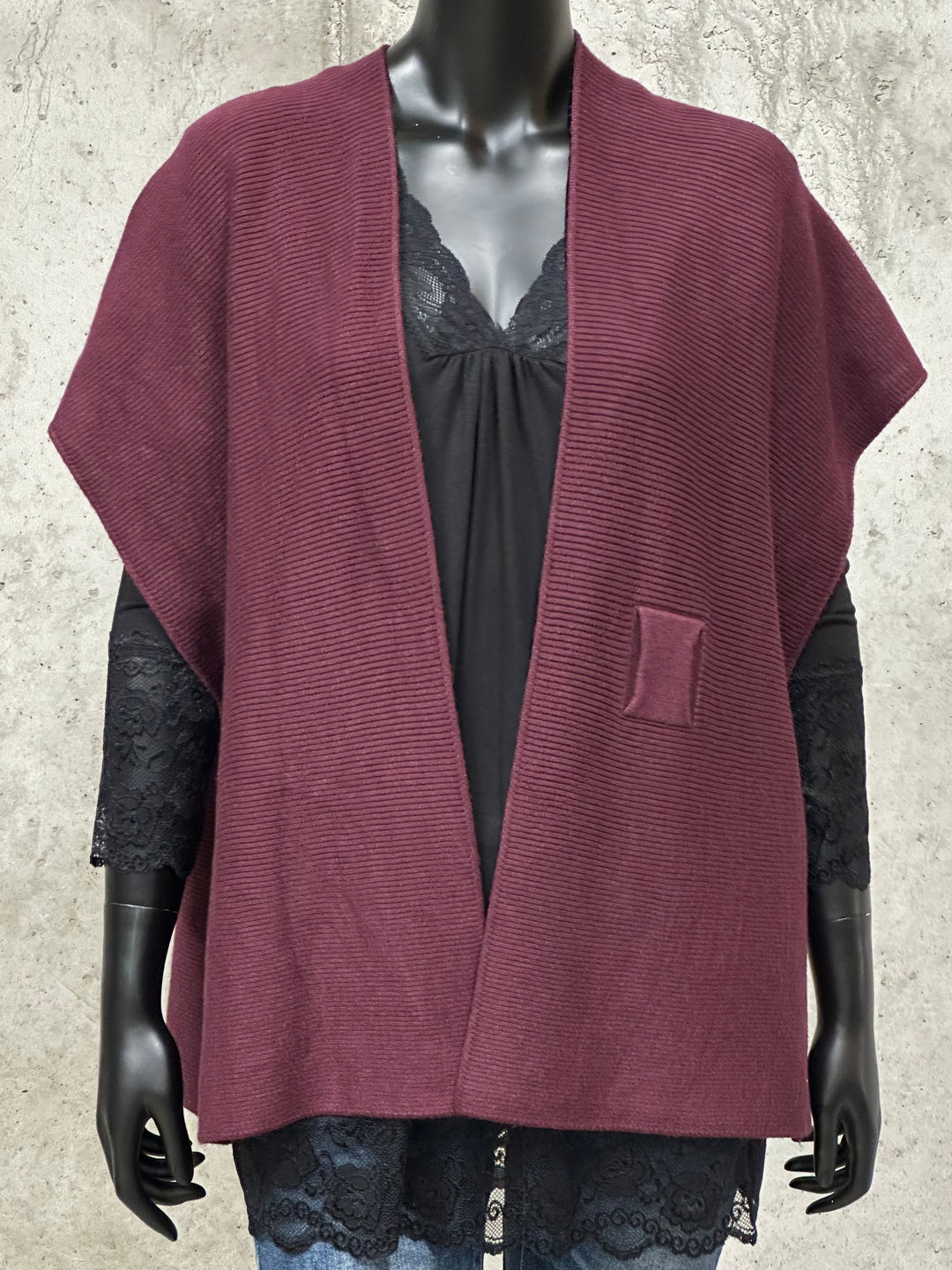 Gilet en maille "Maria" (38/42) MADE IN ITALY